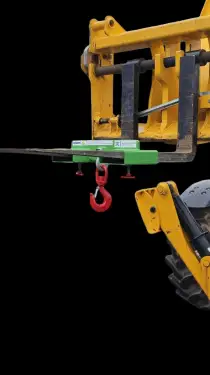 Click Here To Enlarge This Photo Of 4 Tonne Forklift Hook Attachment - FH-01